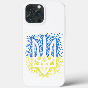 Case-Mate iPhone Case Trident de l'emblème ukrainien tryzub dispersant l