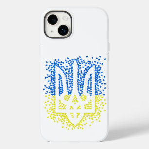 Coque Case-Mate iPhone Trident de l'emblème ukrainien tryzub dispersant l