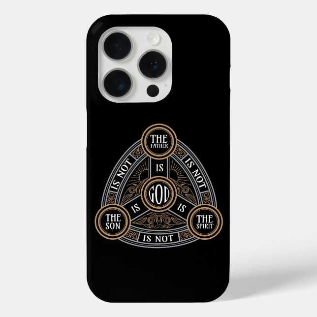 Coques Case-Mate iPhone Trinité Le Père, Le Fils Et Le Saint-Esprit (Verso)