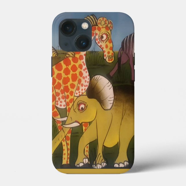 Coques Case-Mate iPhone Trio d'art africain (Verso)