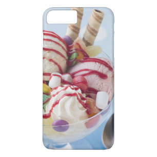 Coque iPhone 7 Plus Trio de crème glacée et de parfait doux