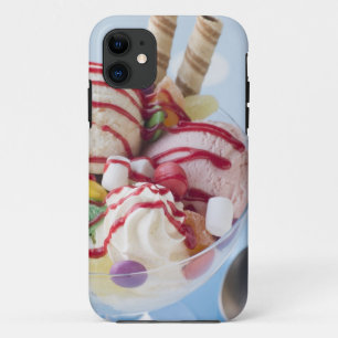 Coque iPhone 11 Trio de crème glacée et de parfait doux