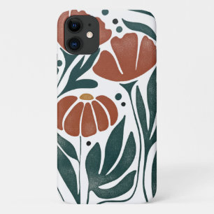 Case-Mate iPhone Case Trio d'hibiscus vintage en gravure sur bois japona