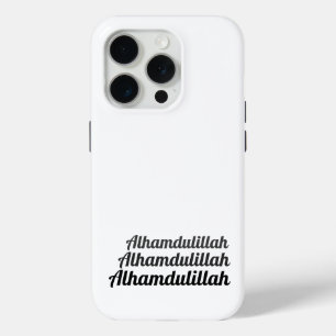 Coque Case-Mate iPhone Triple Alhamdulillah Blanc