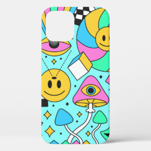 Case-Mate iPhone Case Trippy arc-en-ciel 60s pop psychédélique fluide pa