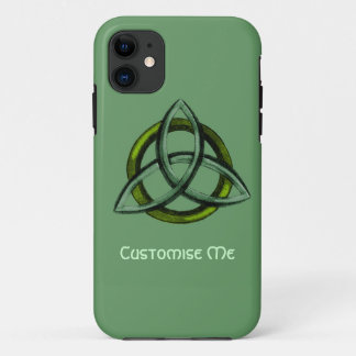 Coque iPhone 11 Triquetra (vert)