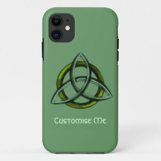 Coque iPhone 11 Triquetra (vert)