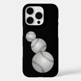 Coque iPhone 16 Pro Trois Baseballs
