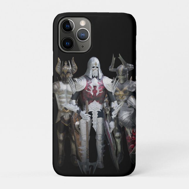 Coques Case-Mate iPhone Trois chevaliers (Dos)