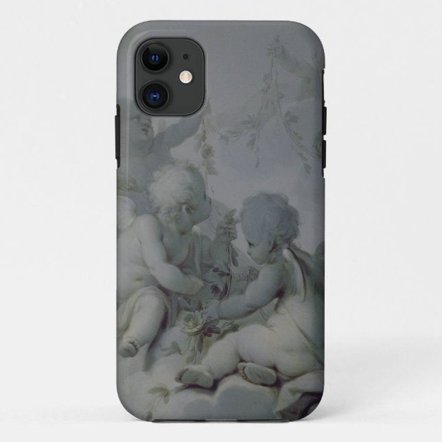 Coques Case-Mate iPhone Trois cupidons, c.1775 (Dos)