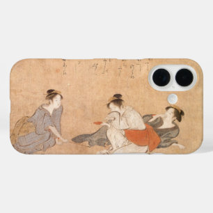 Coque Pour iPhone 16 Trois femmes ivres Art japonais Torii Kiyonaga