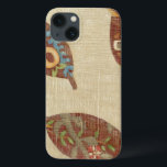 Coque Case-Mate iPhone Trois Feuilles sur l'Arrière - plan Texture Linen<br><div class="desc">Les meilleures choses arrivent en trois ! Placés sur un arrière - plan de lin,  ces feuilles semblent flotter vers le sol dans un tumble automnal. Attrapez-les et placez-les sur votre mur aujourd'hui !</div>