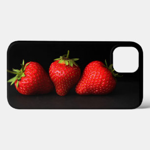 Case-Mate iPhone Case Trois Fraises Sur L'Iphcn Noir