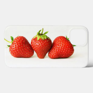 Case-Mate iPhone Case Trois Fraises Sur L'Iphcna Blanche