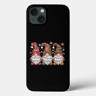 Case-Mate iPhone Case Trois Gnomes Carreaux Buffle Rouge Noël