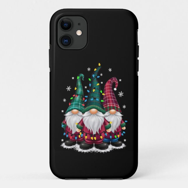 Coques Case-Mate iPhone Trois grands feux de Noël Noël Noël Noël Noël (Dos)
