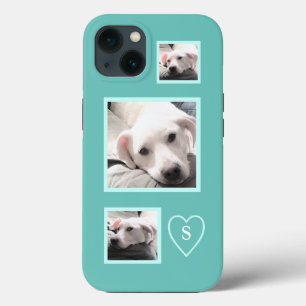 Case-Mate iPhone Case Trois mignonnes photos de Fatigué blanc Chien Chie