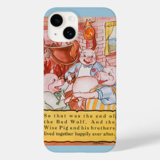 Coques Pour iPhone Trois Petits Cochons Cuisinant Loup, Conte de Fées