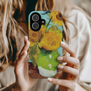 Coque Pour iPhone 16 Trois tournfleurs   Vincent van Gogh
