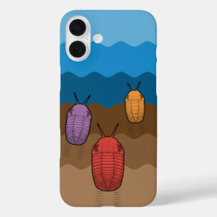 Coque Pour iPhone 16 Plus Trois Voyageurs Trilobites - Paléontologie