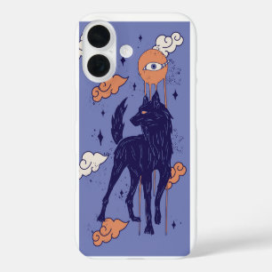 Coque Pour iPhone 16 Troisième OEil - Loup mystique