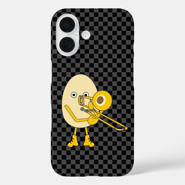 Coques Case-Mate iPhone Trombone Egghead (Verso)