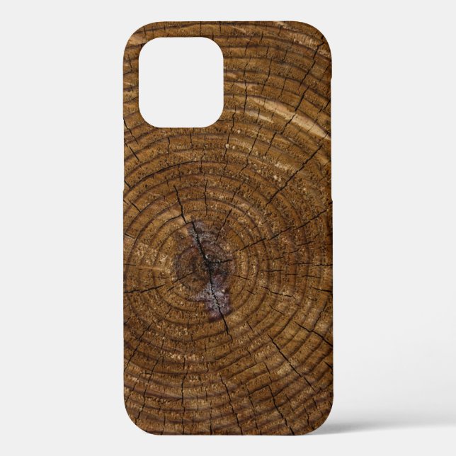 Coques Case-Mate iPhone tronc d'arbre Brown (Verso)
