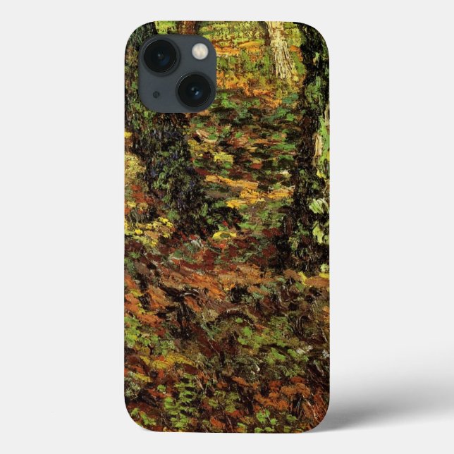 Coques Case-Mate iPhone Troncs d'arbres avec lierre par Vincent van Gogh (Verso)