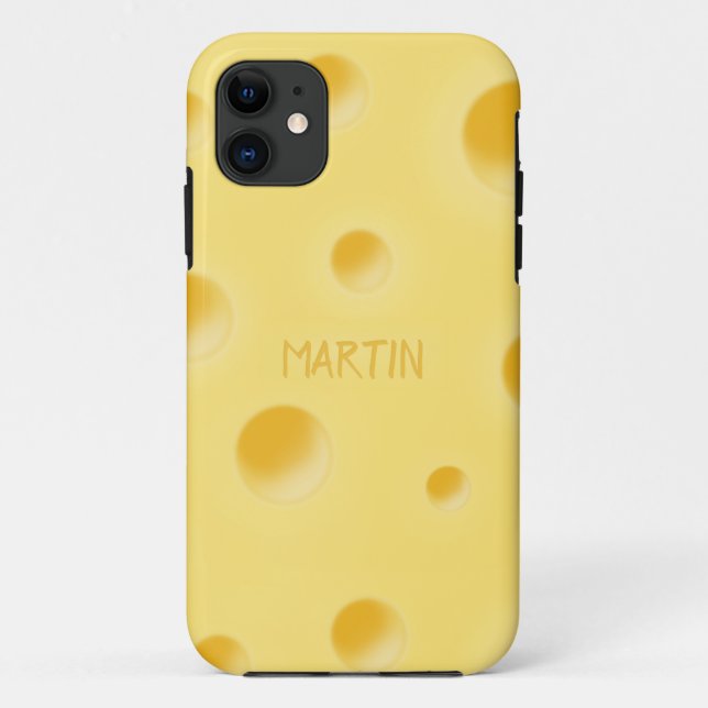 Coques Case-Mate iPhone Trop Cheesy ! Fromage suisse Cute personnalisée (Dos)