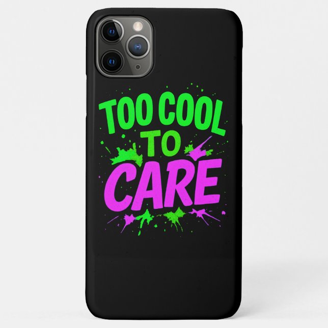 Coques Case-Mate iPhone Trop Cool Pour Prendre Soin D'Une Protection Éléga (Dos)