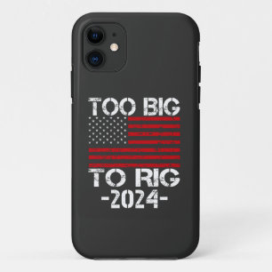 Case-Mate iPhone Case Trop Gros Pour Truquer Les Élections 2024