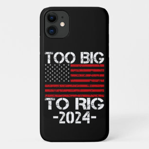 Case-Mate iPhone Case Trop gros pour truquer les élections de 2024