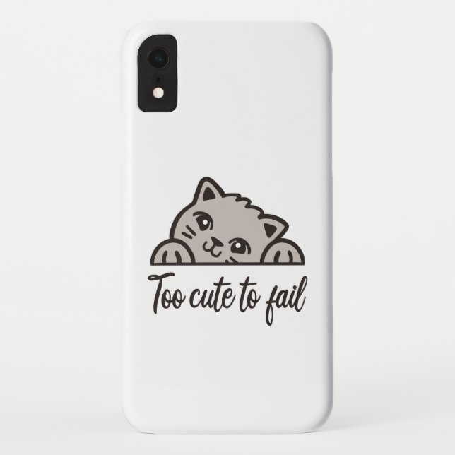Coques Case-Mate iPhone Trop mignon pour échouer (Dos)