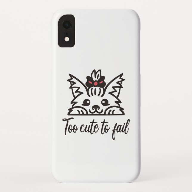 Coques Case-Mate iPhone Trop mignon pour échouer (Dos)