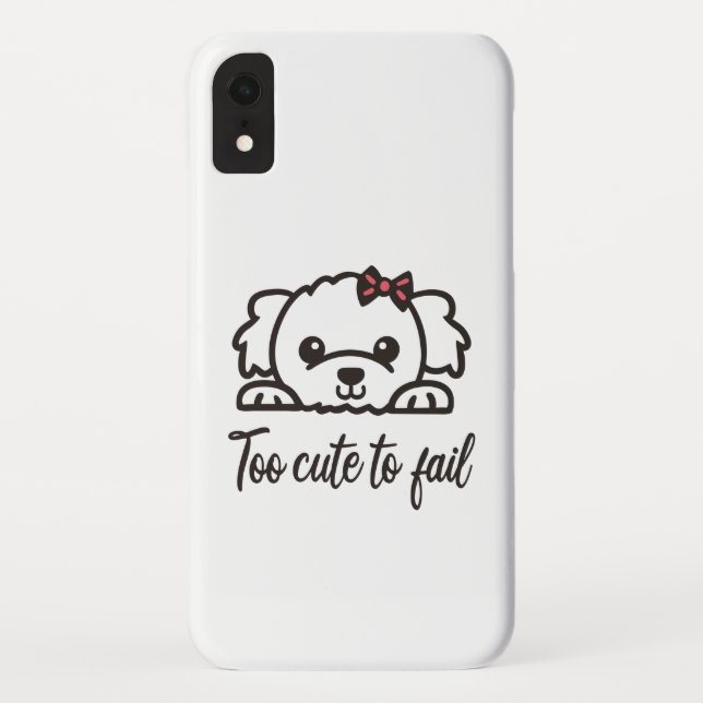 Coques Case-Mate iPhone Trop mignon pour échouer(4) (Dos)