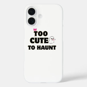 Coque Pour iPhone 16 Trop Mignon Pour Hanter Esthétique de Halloween