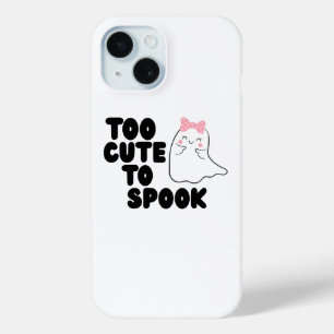 Coque Case-Mate iPhone Trop Mignonne Pour Parler Téléphone Halloween