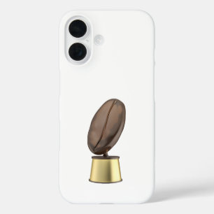 Coque Pour iPhone 16 Trophée avec grain de café