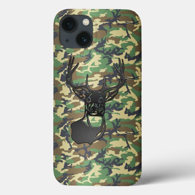 Coques Case-Mate iPhone Trophée Buck Deer - Camo (Verso)