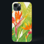 Etui iPhone Case-Mate Tropical Flowers | Bird of Paradise<br><div class="desc">Watercolor Tropical Flowers 2 Artist: Tim OToole</div>