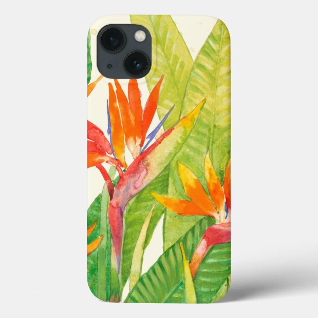Coques Case-Mate iPhone Tropical Flowers | Bird of Paradise (Verso)