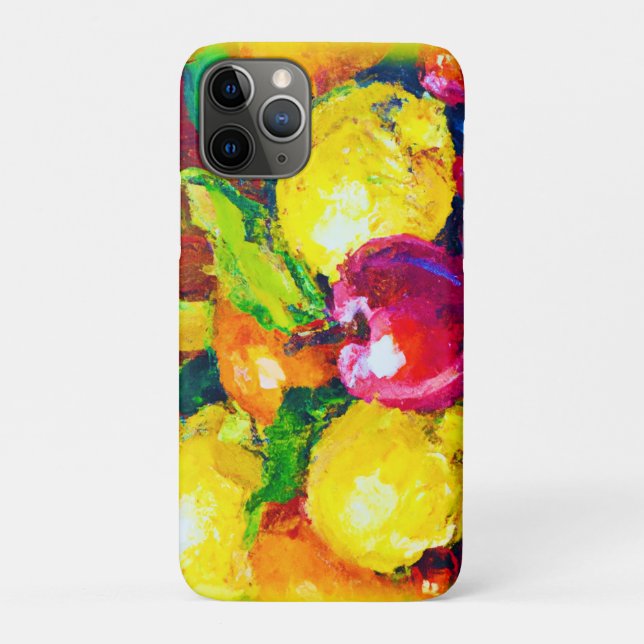 Coques Case-Mate iPhone Tropical Fruits Pianting. Commandez dès maintenant (Dos)
