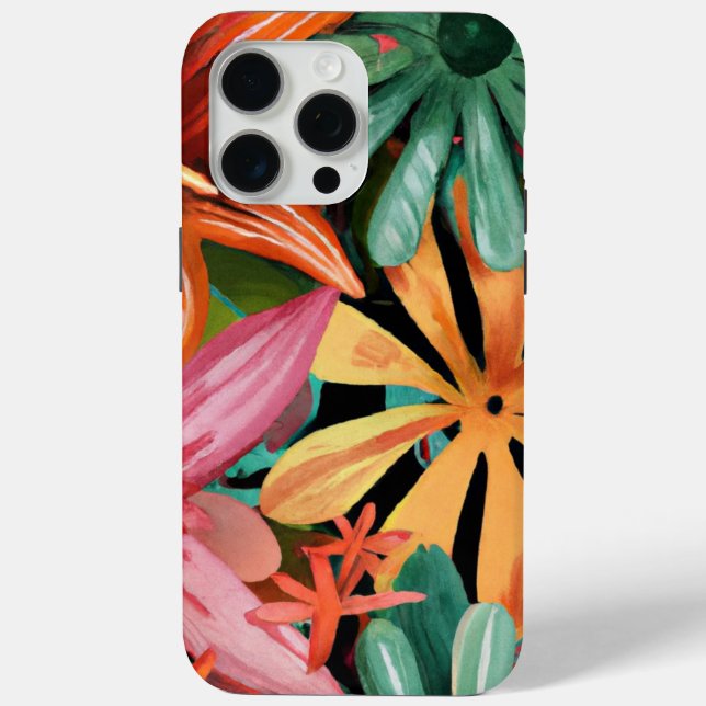Coques Case-Mate iPhone tropical/hawaïen/floral/fleur (Verso)