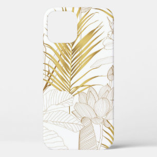 Case-Mate iPhone Case Tropical ligne florale exotique feuilles de palmie