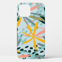 Tropical texture transparente avec feuilles de pal