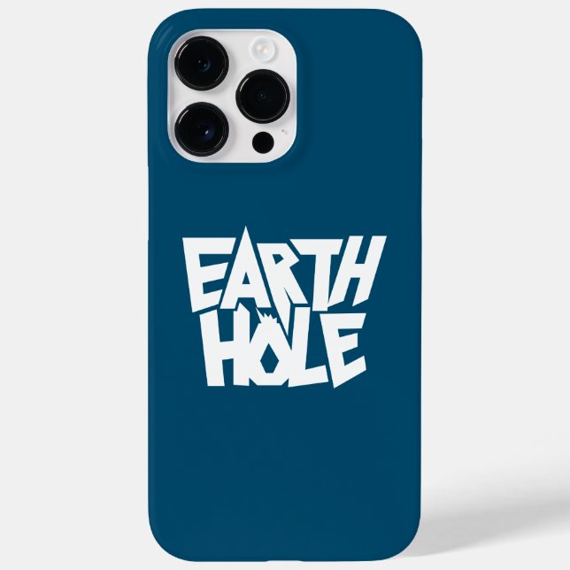 Coques Case-Mate iPhone Trou de Terre pour boîtier iPhone Bleu (Verso)