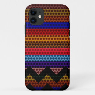 Etui iPhone Case-Mate Trou métallique en acier inoxydable rayé 2