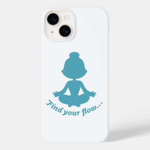 Coque Case-Mate iPhone Trouver Votre Boîtier Téléphonique De Flux (Cyan)