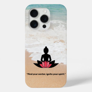 Coque Case-Mate iPhone "Trouvez votre centre, allumez votre esprit." YOGA