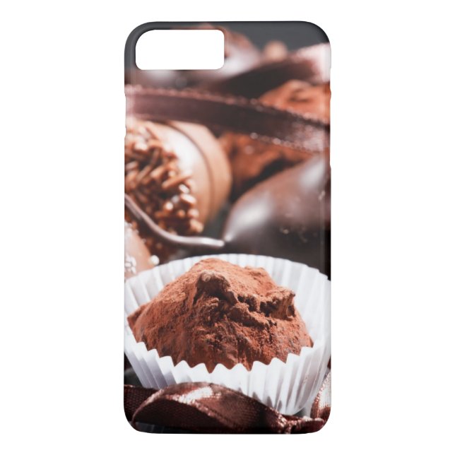 Coques Case-Mate iPhone Truffes de chocolat (Dos)